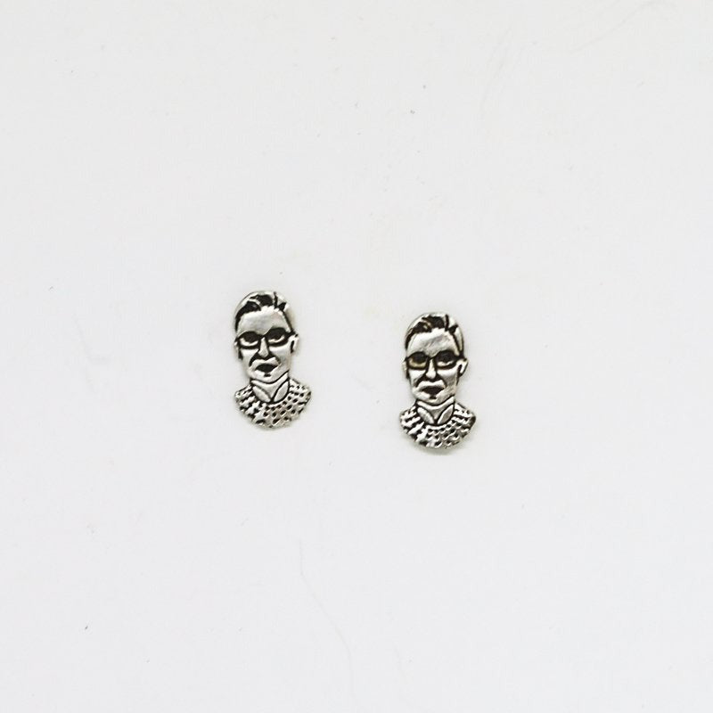 Ruth Bader Ginsburg (RBG) Portrait Studs